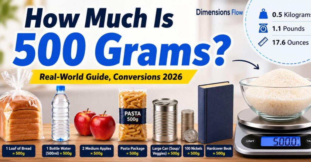 how much is 500 grams