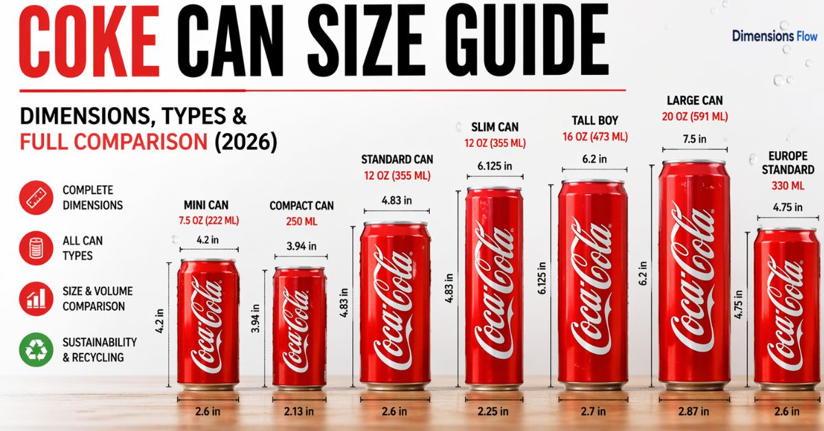 Coke Can Size Guide: Dimensions, Types & Full Comparison (2026 ...