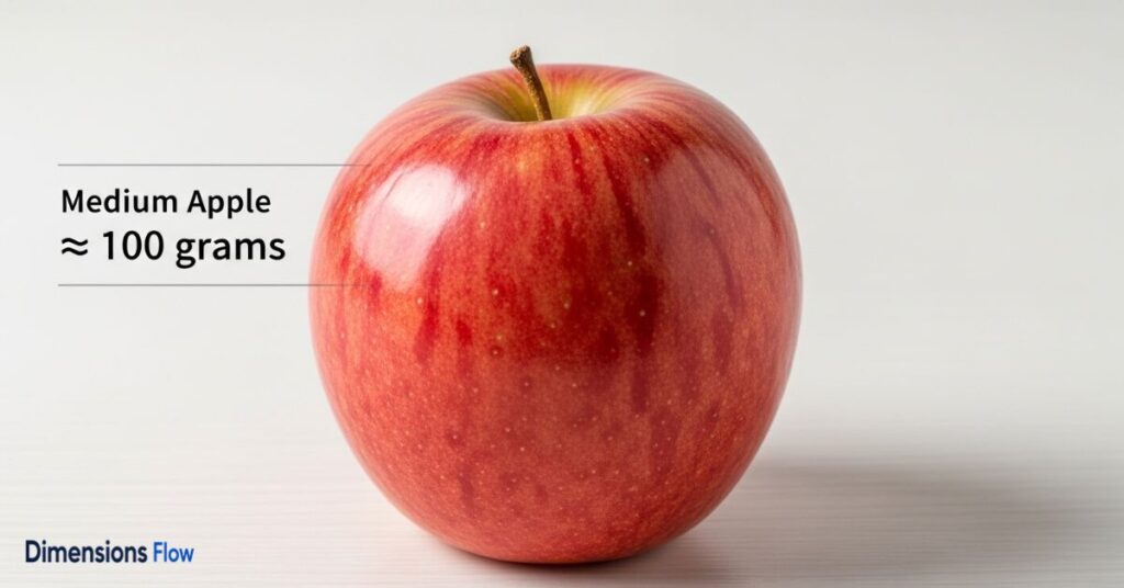 what weighs 100 grams