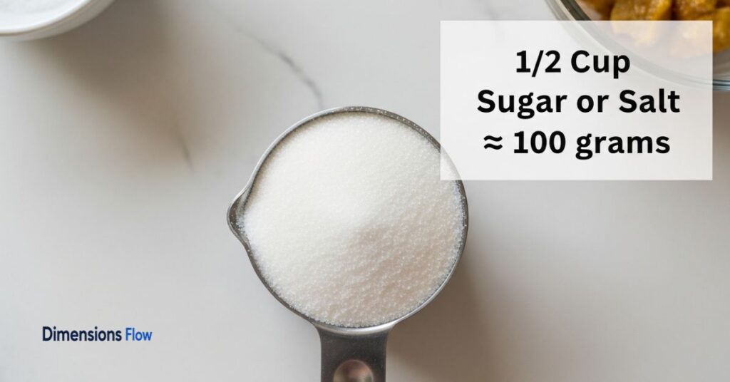 what weighs 100 grams