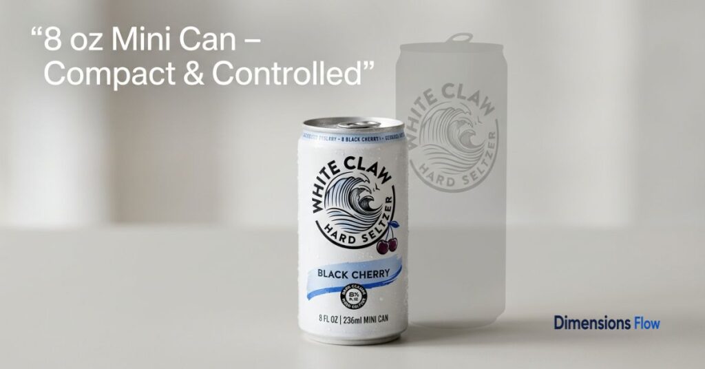 white claw can size