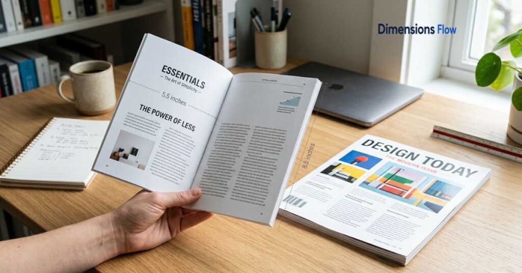 standard magazine size