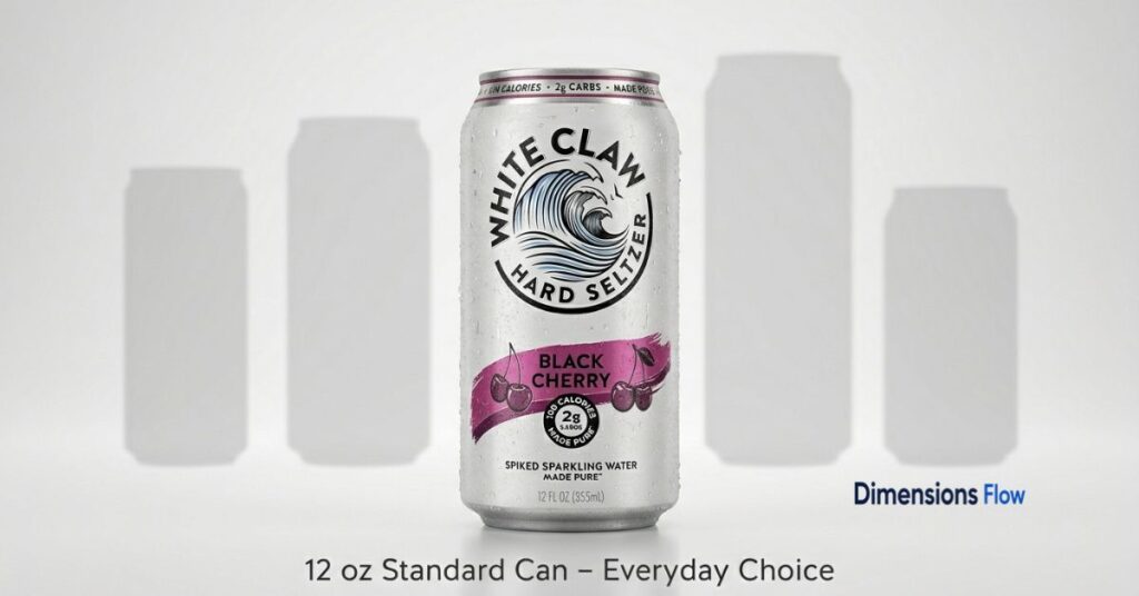 white claw can size