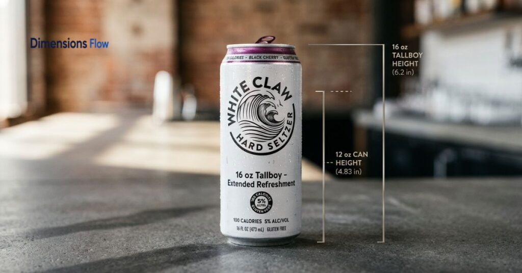 white claw can size