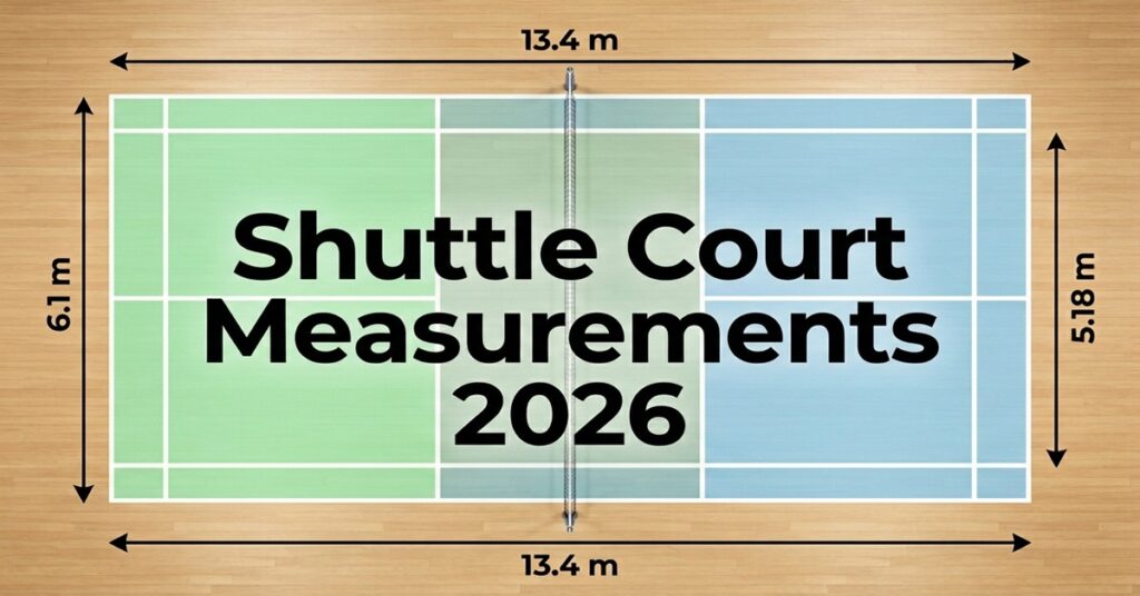 shuttle court measurements
