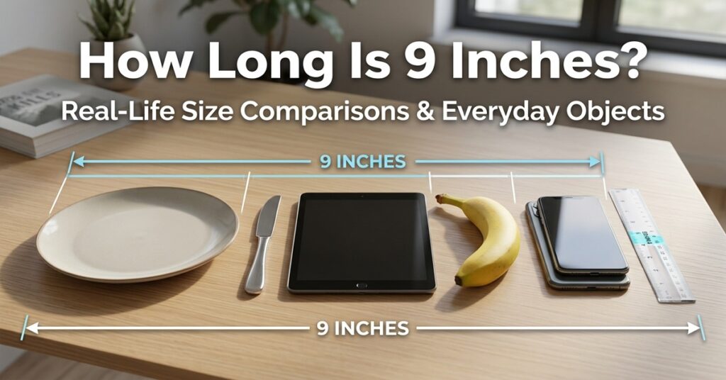 how long is 9 inches