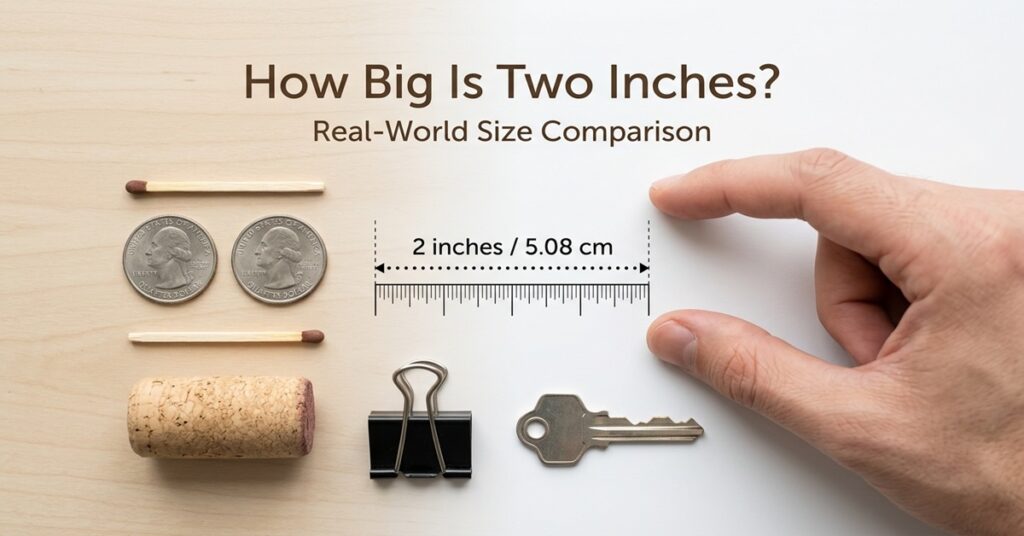 how big is two inches