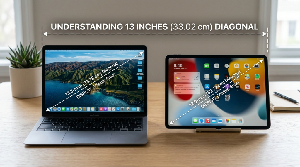 how big is 13 inches