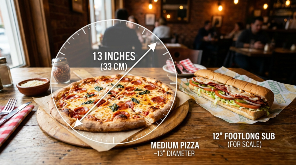 how big is 13 inches