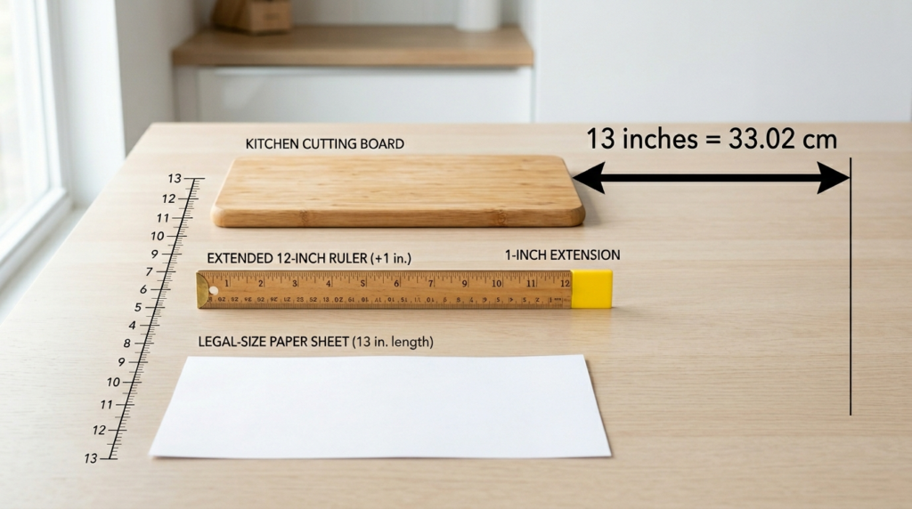how big is 13 inches