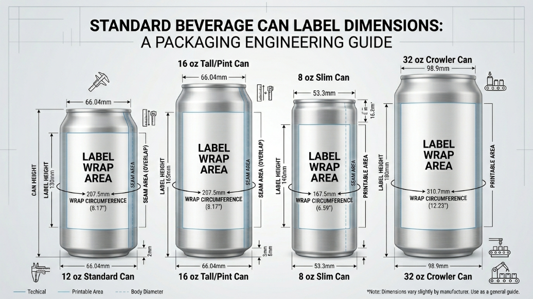 Can Label Dimensions Guide (2026) - Dimensions Flow