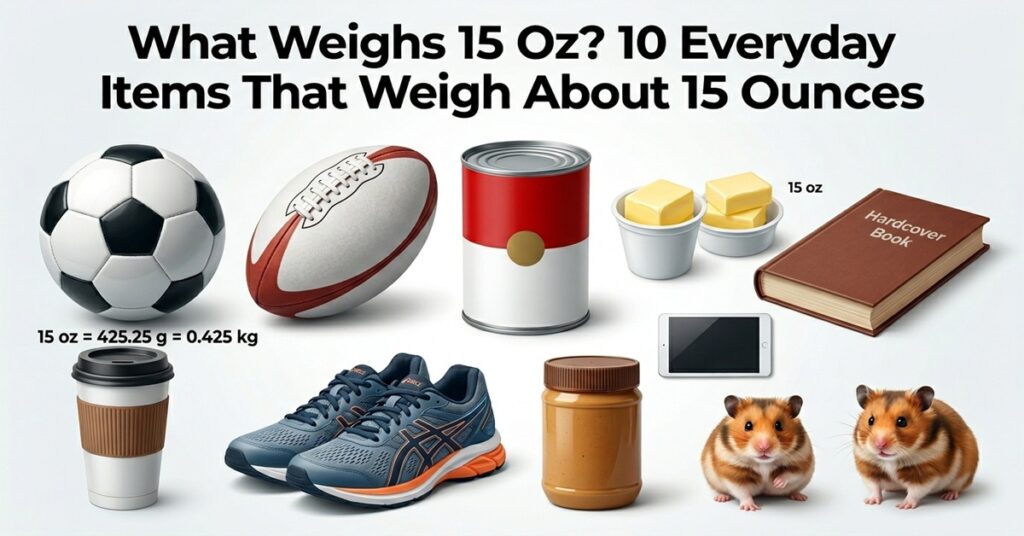 What Weighs 15 Oz