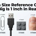 1 inch size reference