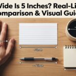 5 inches wide