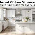 l shaped kitchen dimensions