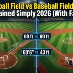 softball field vs baseball field size
