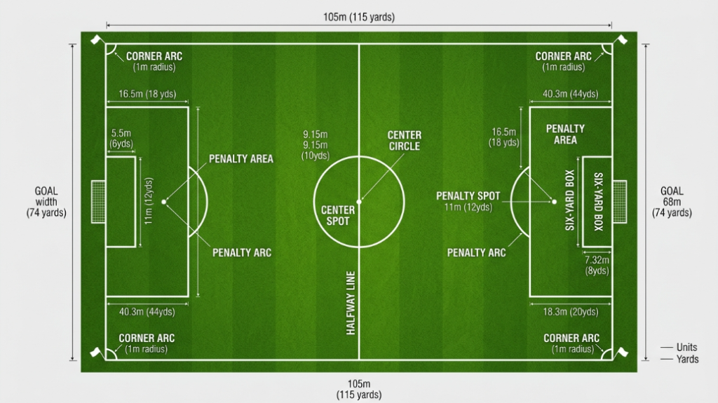 soccer field dimensions