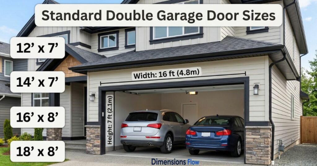 garage door sizes