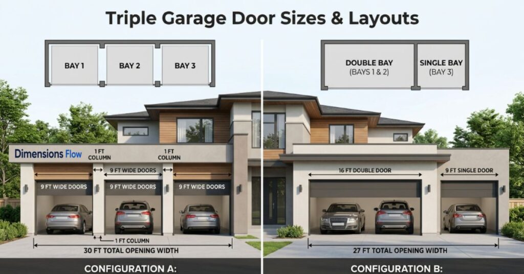garage door sizes