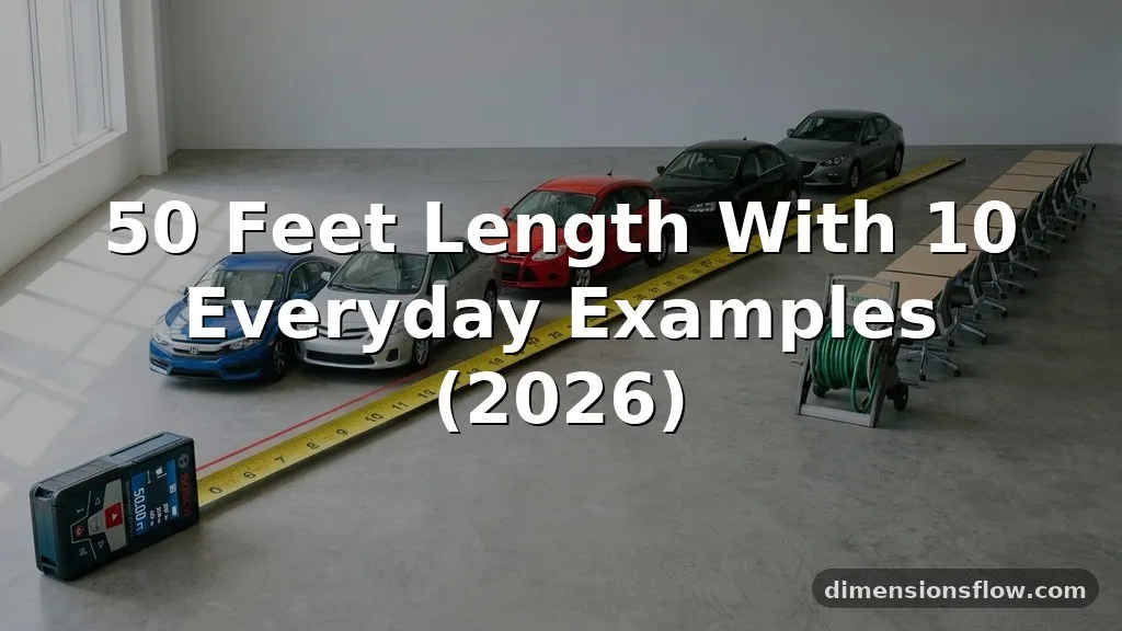 50 Feet Length With 10 Everyday Examples (2026)