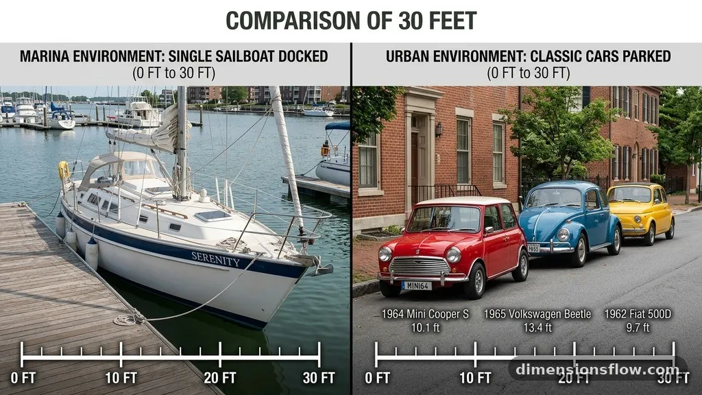 Comparing Dimensions Across Common Categories - 30 Feet Length With 13 Everyday Examples (2026)