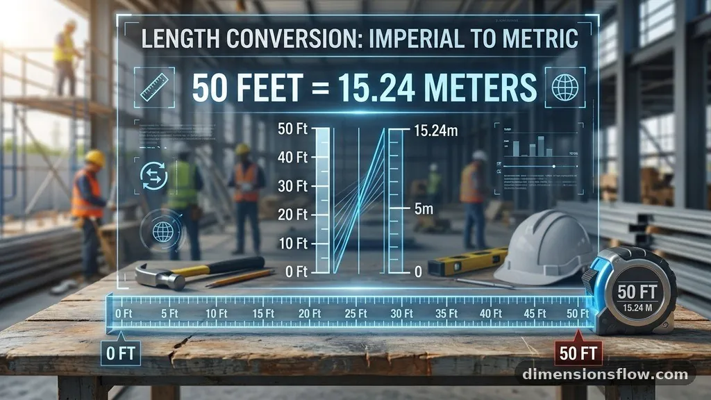 Metric Conversions and Spatial Comparisons - 50 Feet Length With 10 Everyday Examples (2026)