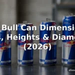 Red Bull Can Dimensions: Sizes, Heights & Diameters (2026)