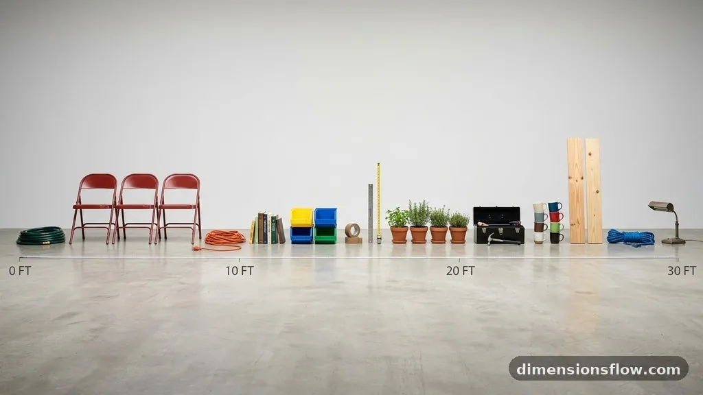 Thirteen Everyday Objects Measuring Thirty Feet - 30 Feet Length With 13 Everyday Examples (2026)